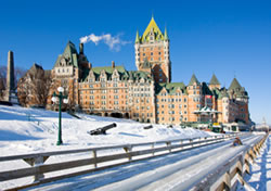 winter in quebec city